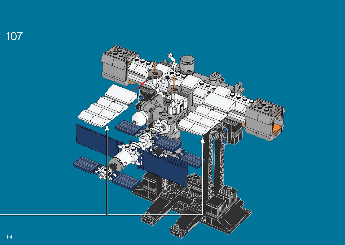 International Space Station 21321 LEGO information LEGO instructions 114 page