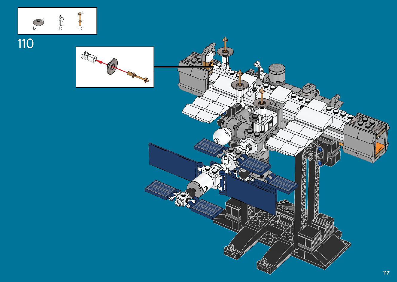 International Space Station 21321 レゴの商品情報 レゴの説明書・組立方法 117 page