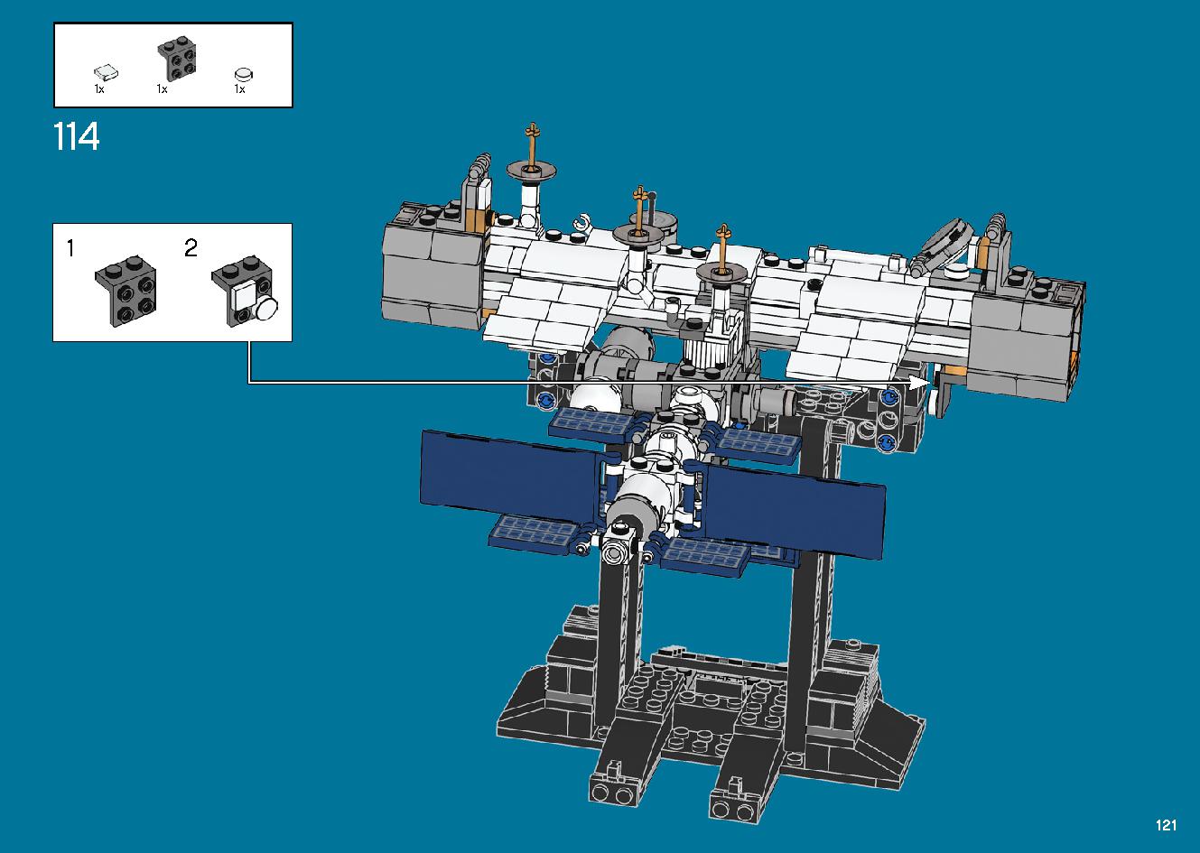 International Space Station 21321 レゴの商品情報 レゴの説明書・組立方法 121 page