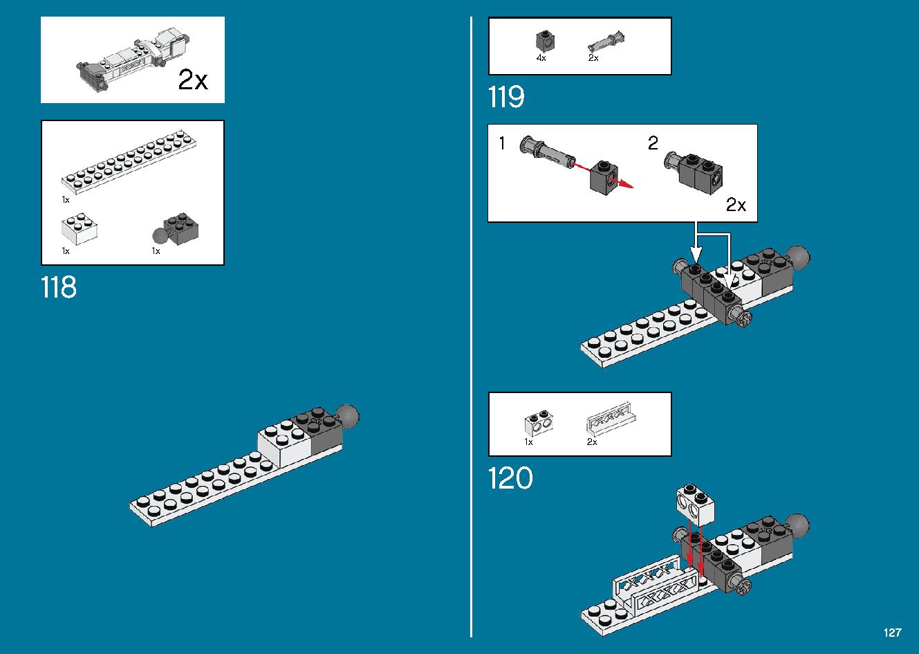 International Space Station 21321 LEGO information LEGO instructions 127 page
