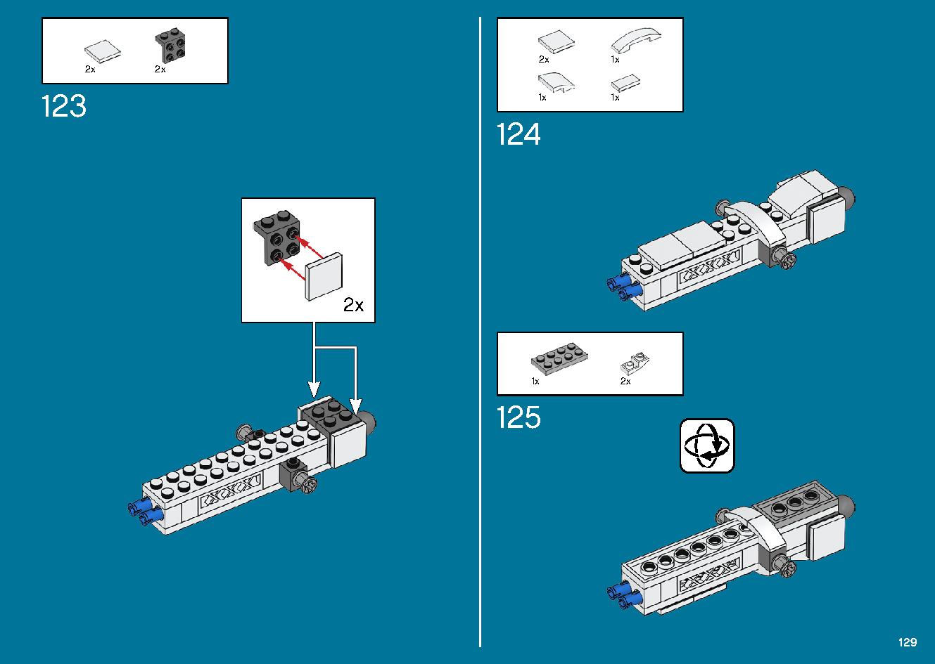 International Space Station 21321 LEGO information LEGO instructions 129 page