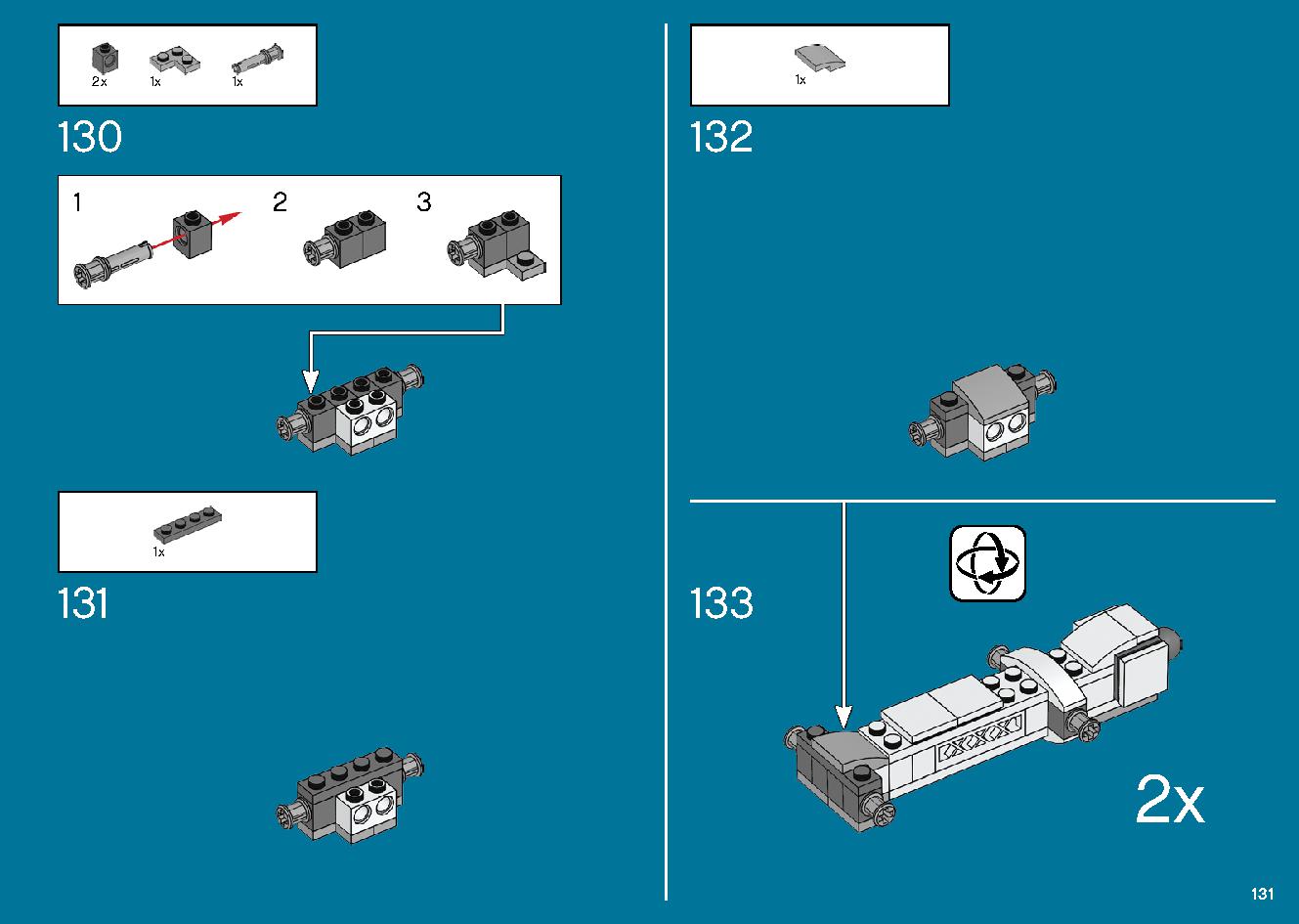 International Space Station 21321 LEGO information LEGO instructions 131 page
