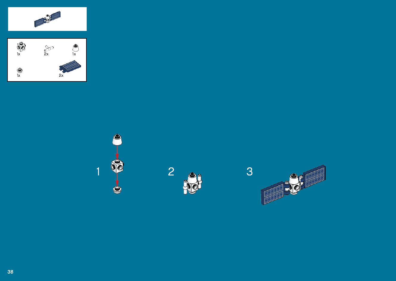 International Space Station 21321 レゴの商品情報 レゴの説明書・組立方法 38 page