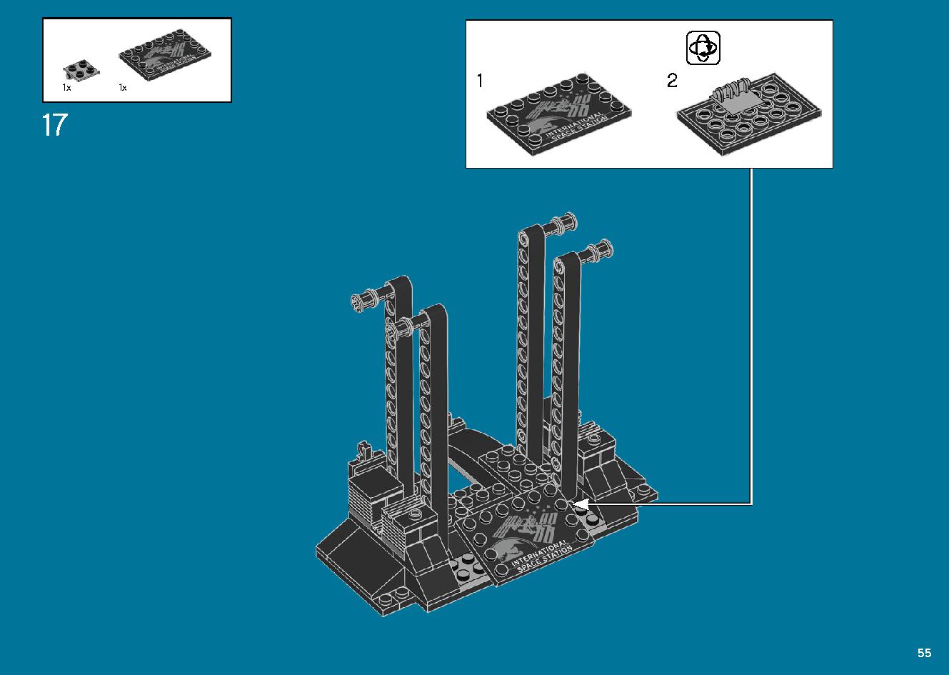 International Space Station 21321 レゴの商品情報 レゴの説明書・組立方法 55 page