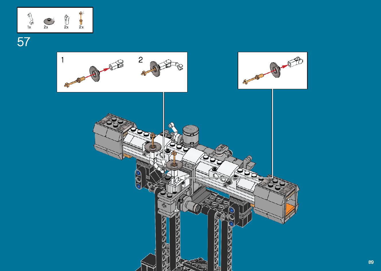 International Space Station 21321 LEGO information LEGO instructions 89 page