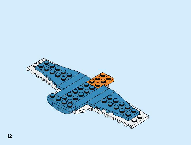 プロペラ飛行機 31099 レゴの商品情報 レゴの説明書・組立方法 12 page