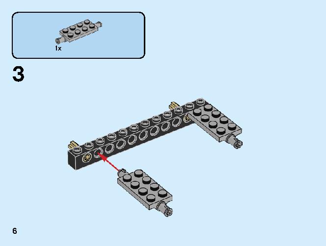 スポーツカー 31100 レゴの商品情報 レゴの説明書・組立方法 6 page