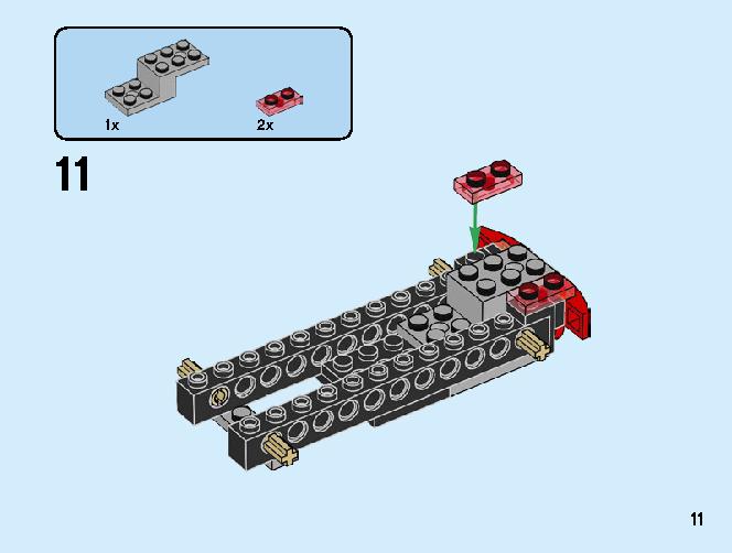 Sports Car 31100 LEGO information LEGO instructions 11 page