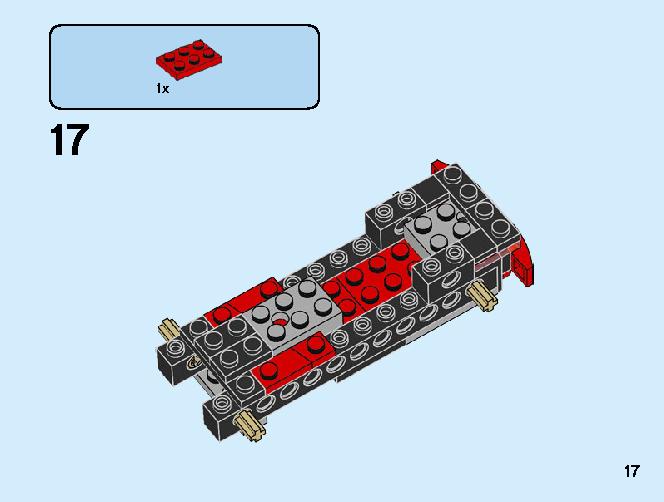 Sports Car 31100 LEGO information LEGO instructions 17 page
