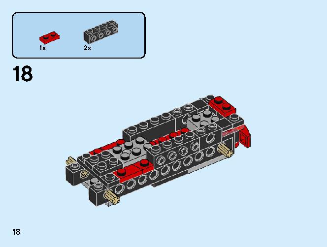 Sports Car 31100 LEGO information LEGO instructions 18 page