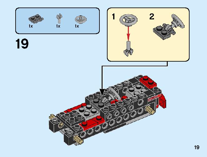 Sports Car 31100 LEGO information LEGO instructions 19 page