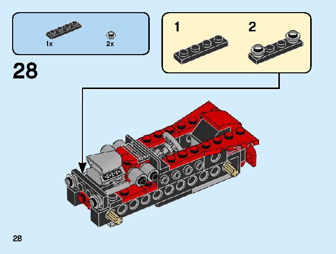 Sports Car 31100 LEGO information LEGO instructions 28 page