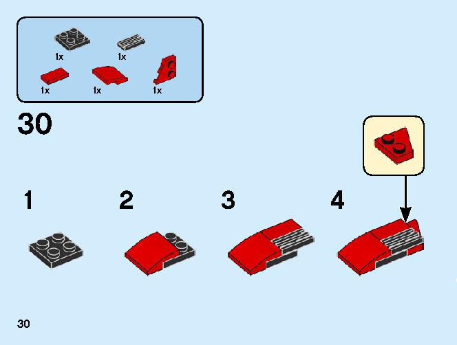 Sports Car 31100 LEGO information LEGO instructions 30 page