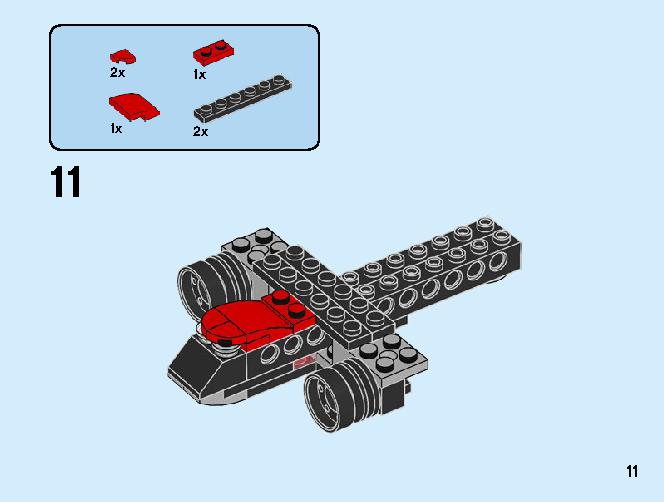 Sports Car 31100 LEGO information LEGO instructions 11 page