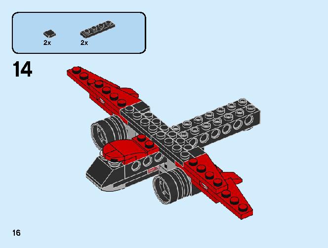 Sports Car 31100 LEGO information LEGO instructions 16 page
