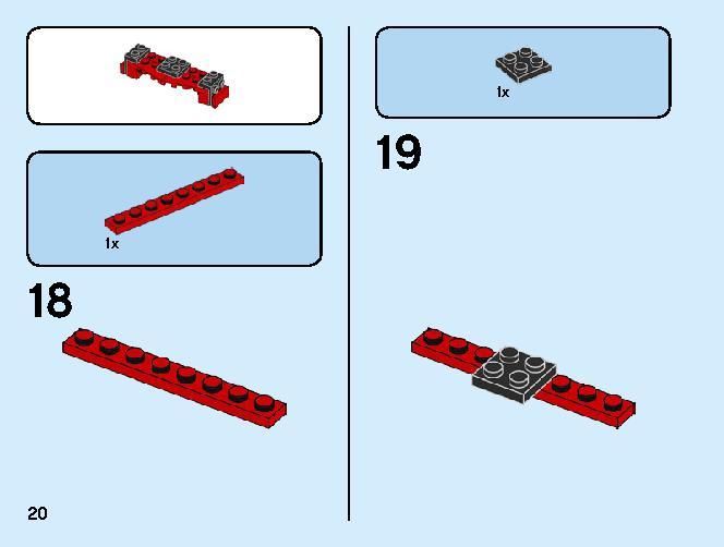 Sports Car 31100 LEGO information LEGO instructions 20 page