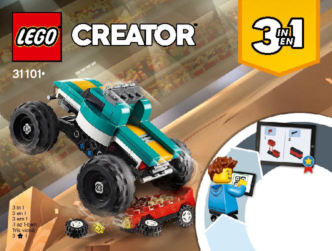 Monster Truck 31101 LEGO information LEGO instructions 1 page