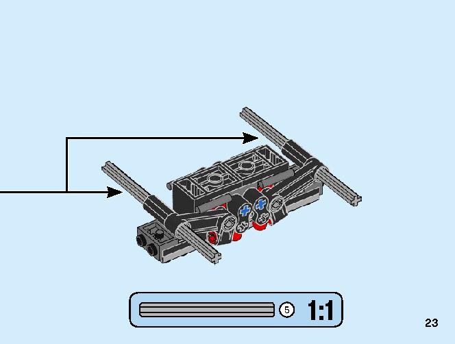 モンスタートラック 31101 レゴの商品情報 レゴの説明書・組立方法 23 page