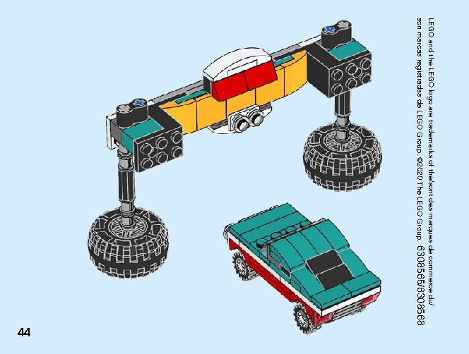 Monster Truck 31101 LEGO information LEGO instructions 44 page