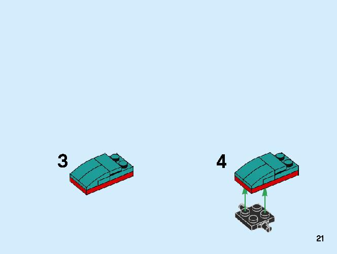 Monster Truck 31101 LEGO information LEGO instructions 21 page