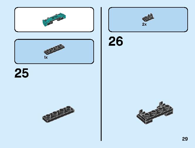 Monster Truck 31101 LEGO information LEGO instructions 29 page