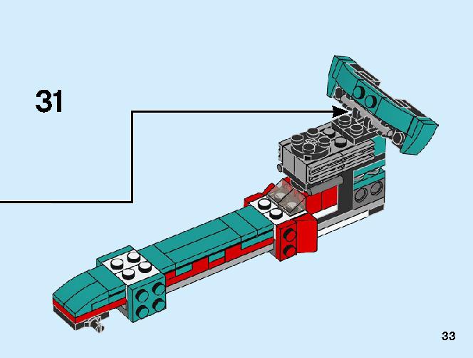 Monster Truck 31101 LEGO information LEGO instructions 33 page
