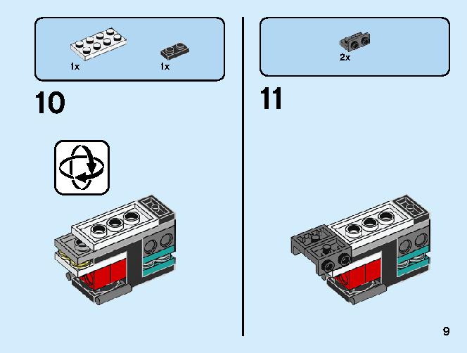 Monster Truck 31101 LEGO information LEGO instructions 9 page