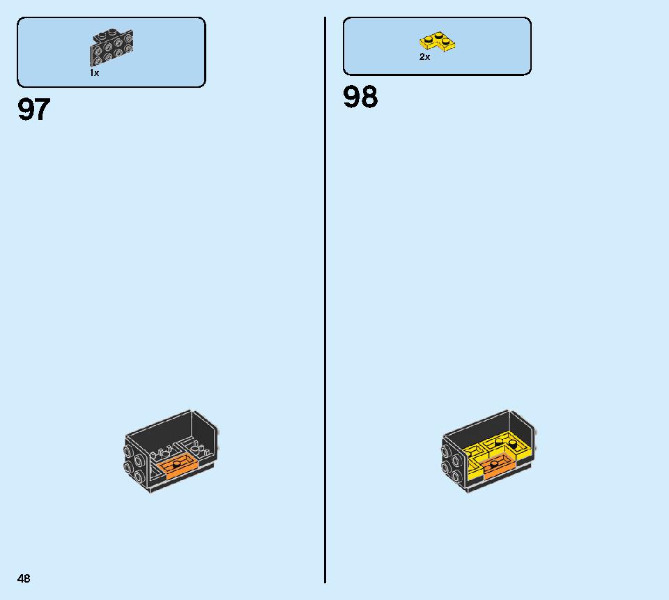 ファイヤー・ドラゴン 31102 レゴの商品情報 レゴの説明書・組立方法 48 page