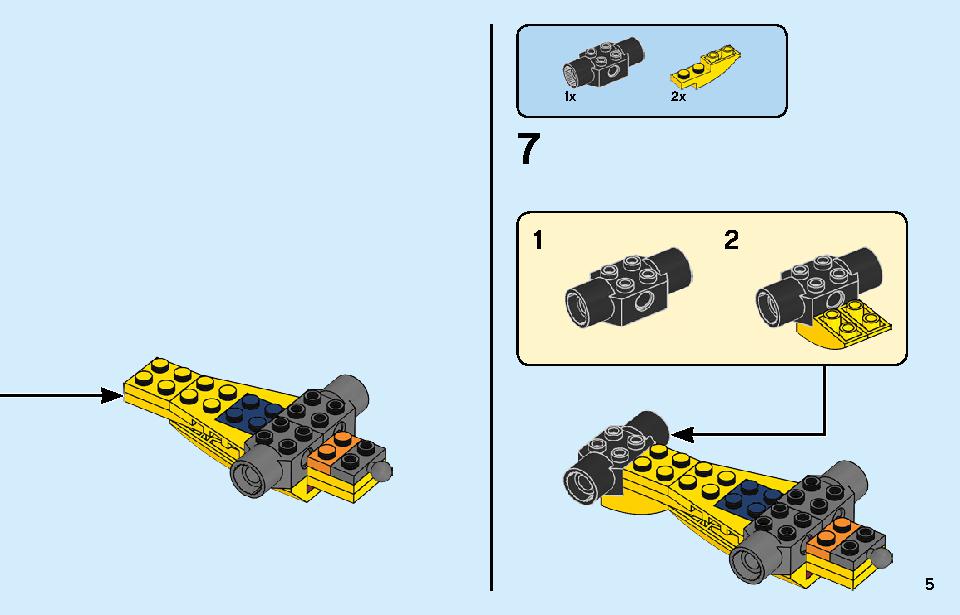 Fire Dragon 31102 LEGO information LEGO instructions 5 page