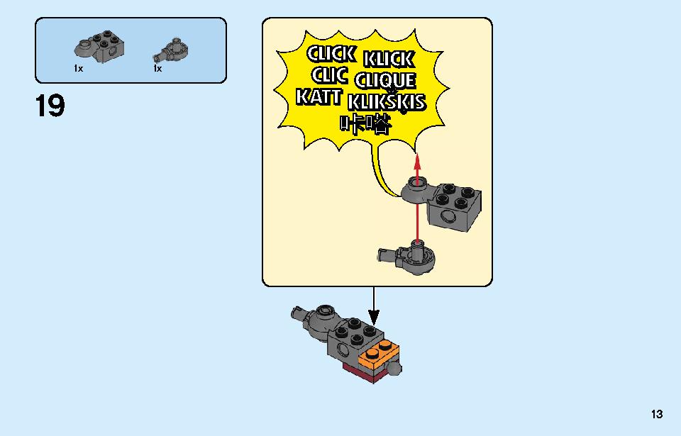 Fire Dragon 31102 LEGO information LEGO instructions 13 page