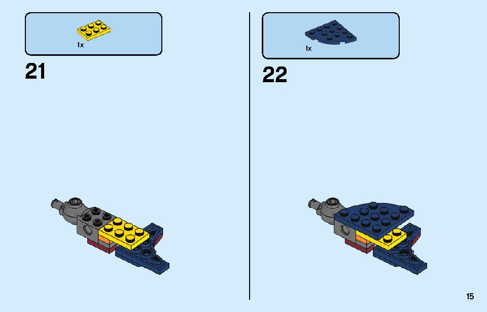 Fire Dragon 31102 LEGO information LEGO instructions 15 page