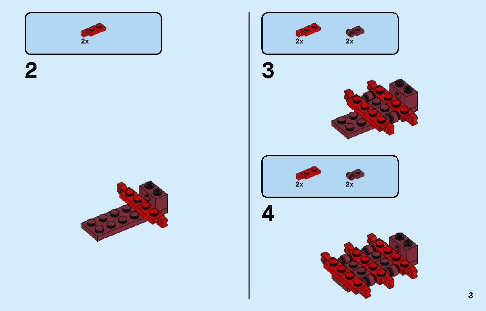 Fire Dragon 31102 LEGO information LEGO instructions 3 page