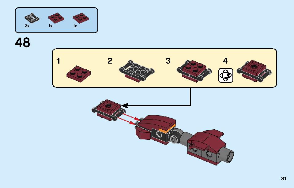 Fire Dragon 31102 LEGO information LEGO instructions 31 page