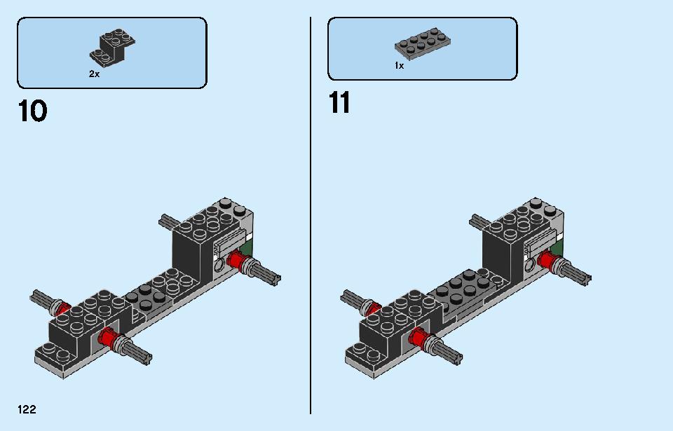 ロケットトラック 31103 レゴの商品情報 レゴの説明書・組立方法 122 page