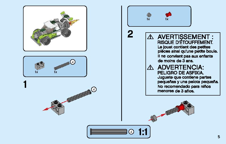 ロケットトラック 31103 レゴの商品情報 レゴの説明書・組立方法 5 page