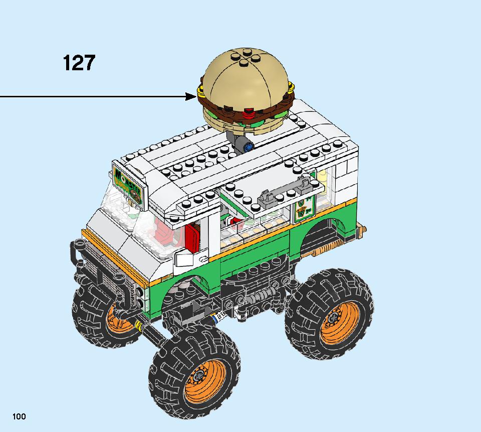 Monster Burger Truck 31104 LEGO information LEGO instructions 100 page