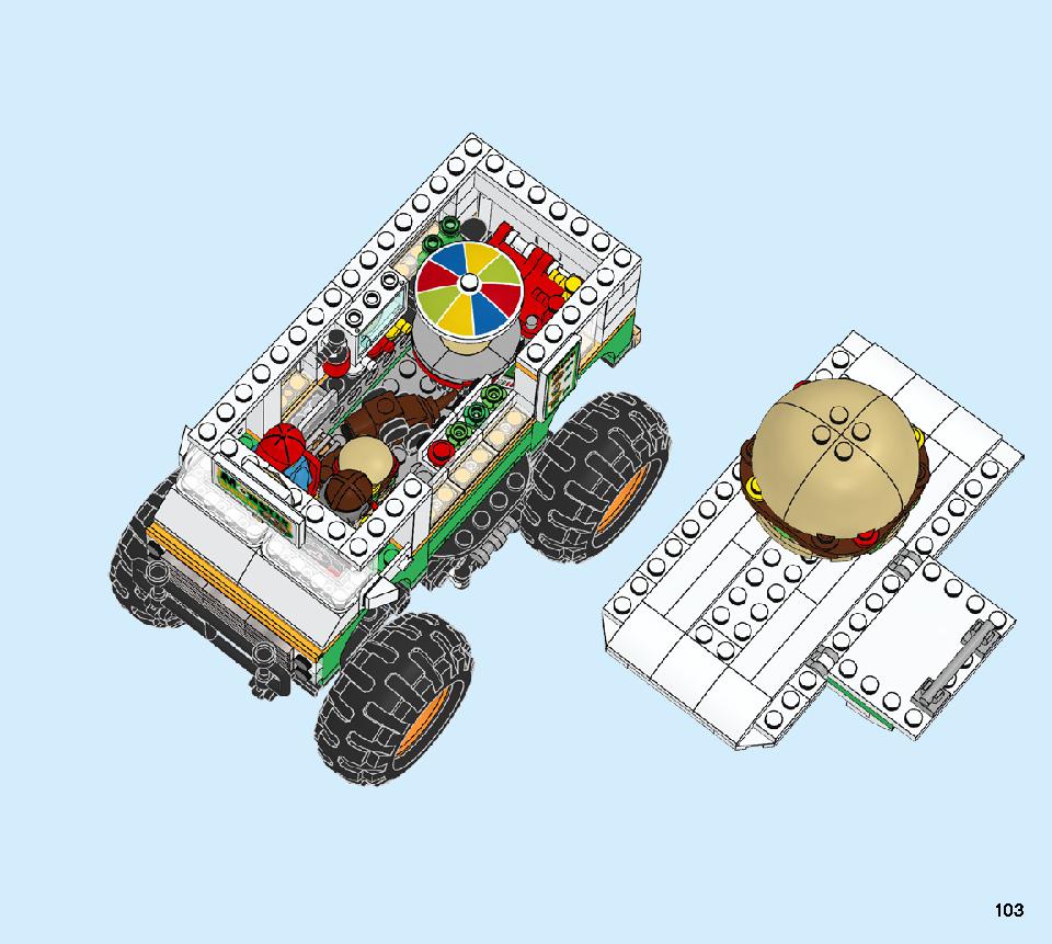 Monster Burger Truck 31104 LEGO information LEGO instructions 103 page
