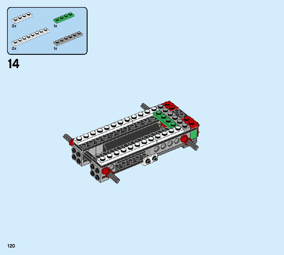 モンスターバーガー・トラック 31104 レゴの商品情報 レゴの説明書・組立方法 120 page