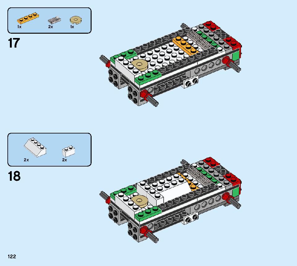 モンスターバーガー・トラック 31104 レゴの商品情報 レゴの説明書・組立方法 122 page