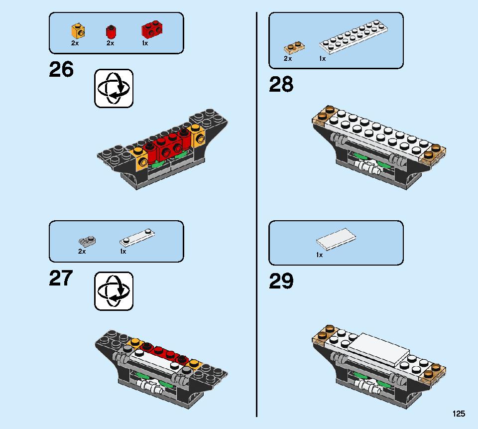 モンスターバーガー・トラック 31104 レゴの商品情報 レゴの説明書・組立方法 125 page