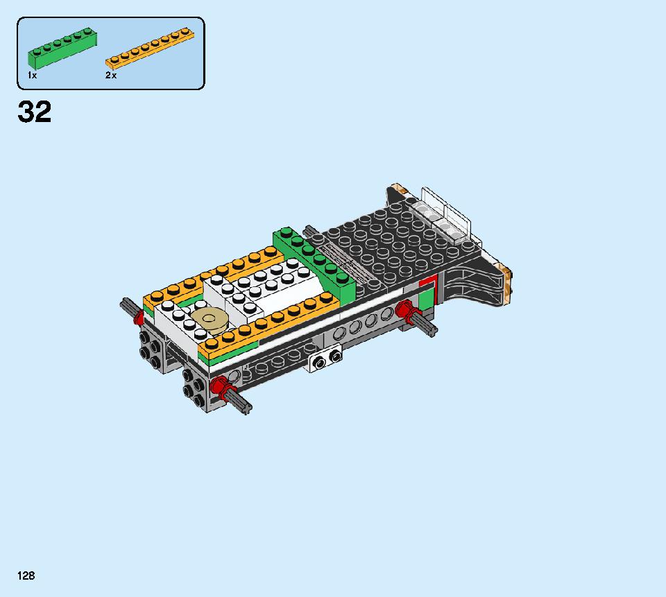 モンスターバーガー・トラック 31104 レゴの商品情報 レゴの説明書・組立方法 128 page