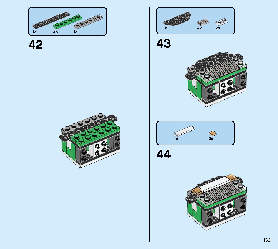 モンスターバーガー・トラック 31104 レゴの商品情報 レゴの説明書・組立方法 133 page
