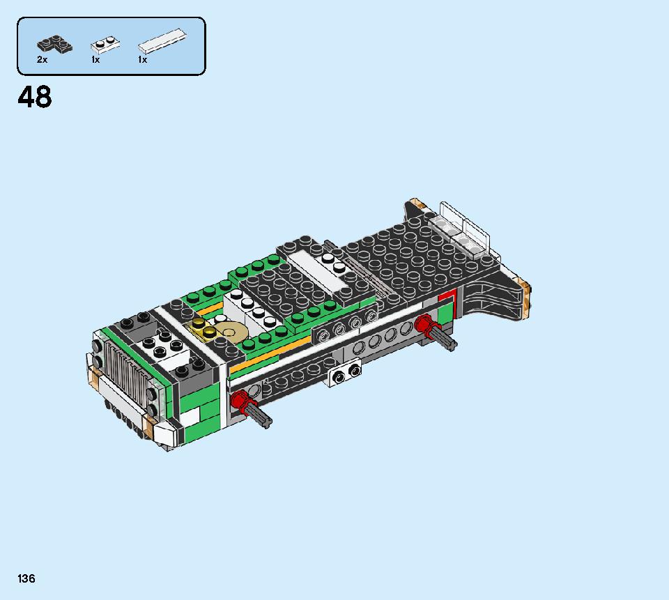 モンスターバーガー・トラック 31104 レゴの商品情報 レゴの説明書・組立方法 136 page