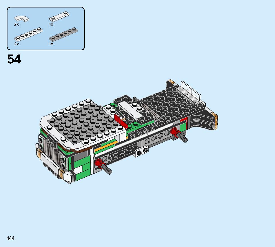 モンスターバーガー・トラック 31104 レゴの商品情報 レゴの説明書・組立方法 144 page