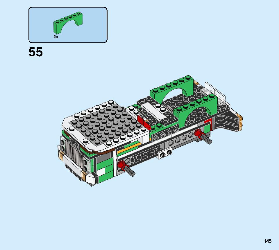 モンスターバーガー・トラック 31104 レゴの商品情報 レゴの説明書・組立方法 145 page