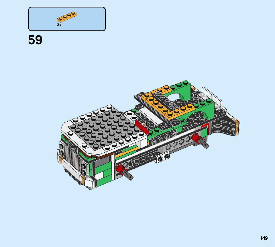 Monster Burger Truck 31104 LEGO information LEGO instructions 149 page
