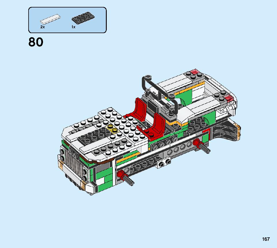 Monster Burger Truck 31104 LEGO information LEGO instructions 167 page