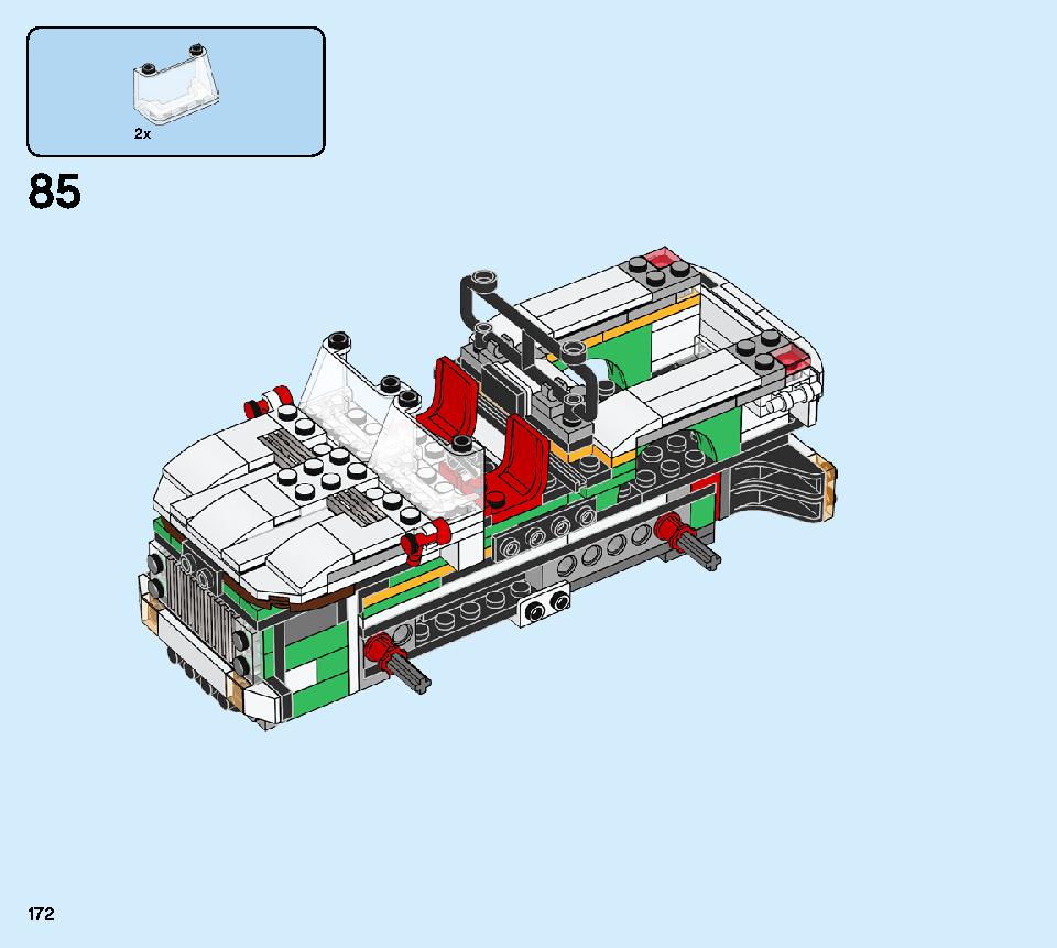 Monster Burger Truck 31104 LEGO information LEGO instructions 172 page
