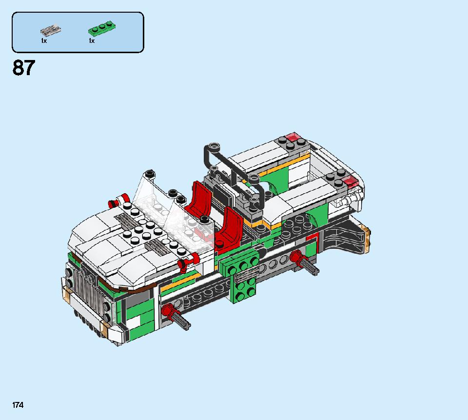 モンスターバーガー・トラック 31104 レゴの商品情報 レゴの説明書・組立方法 174 page