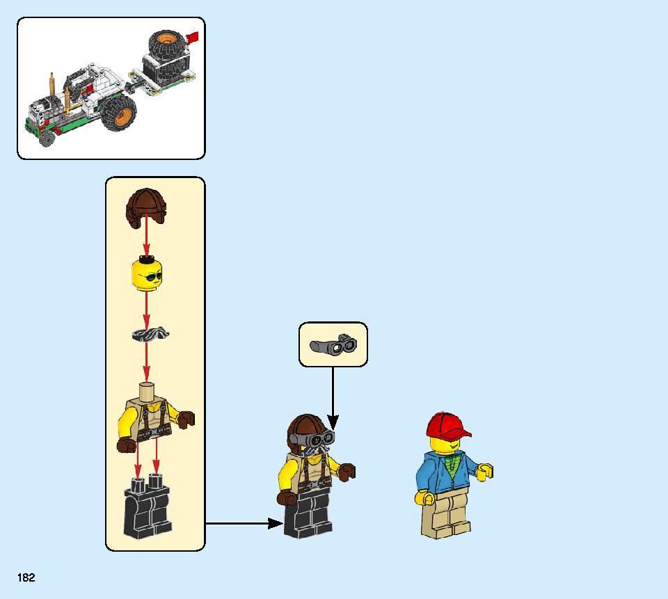 モンスターバーガー・トラック 31104 レゴの商品情報 レゴの説明書・組立方法 182 page